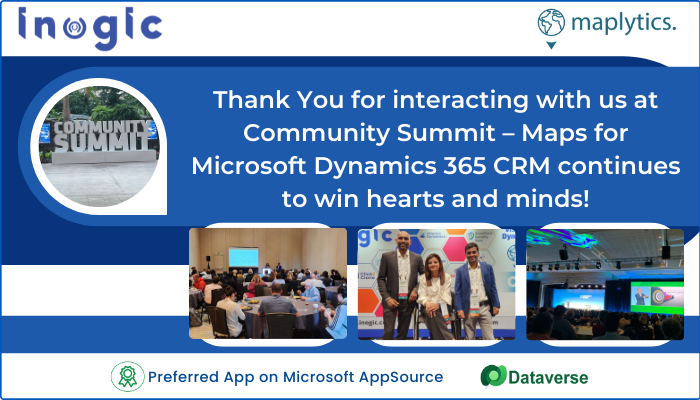 Maps for Microsoft Dynamics 365 CRM continues to win hearts and minds!