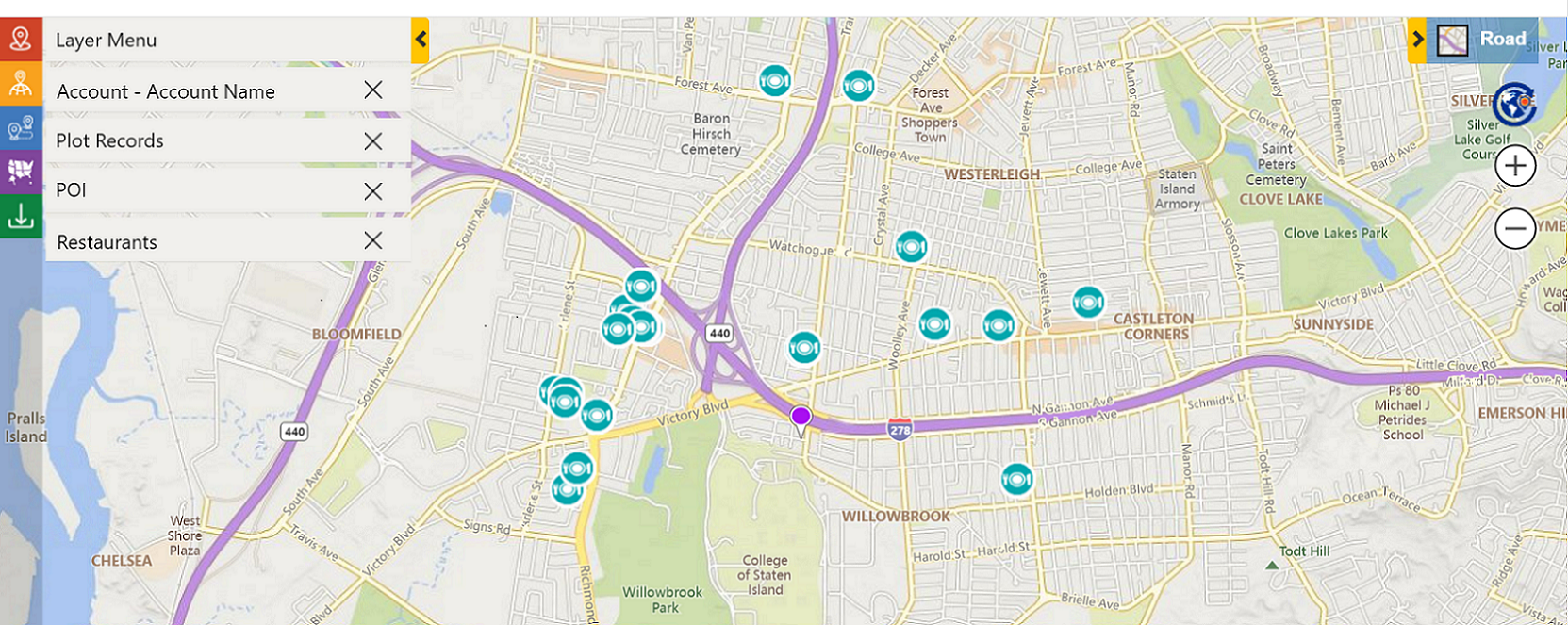 Points of Interest (POI) Data within Microsoft Dynamics 365 CRM