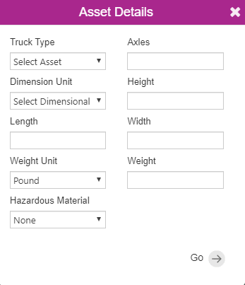 Truck Route planning