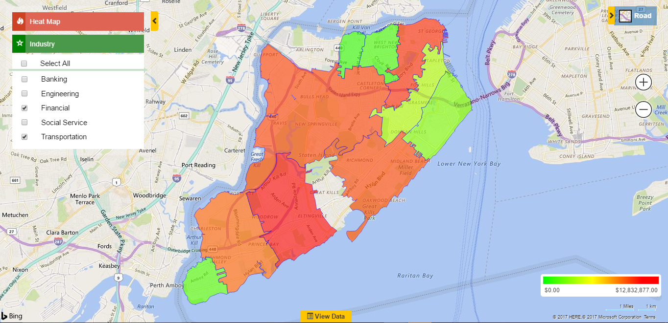 Heat Maps visualization