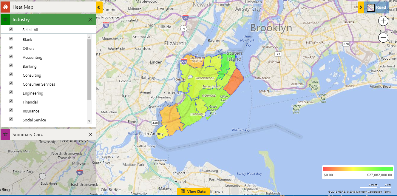 Heat Maps visualization