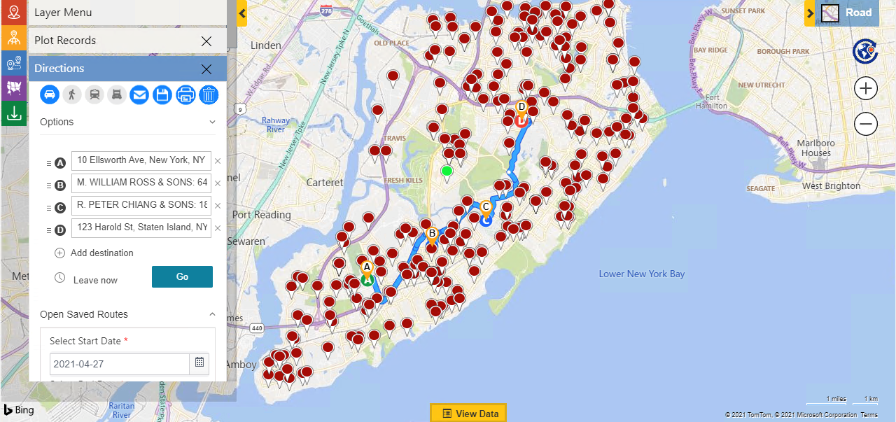 Maps Integration within Microsoft Dynamics 365 CRM