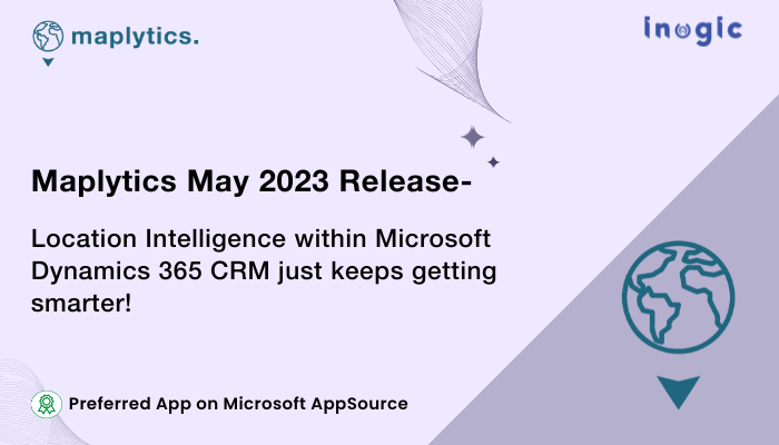 Maplytics May 2023 Release