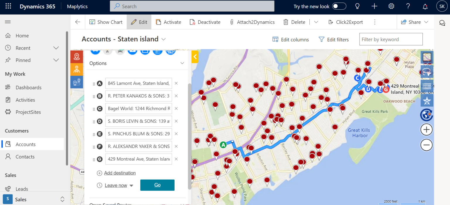 Travel Smart with Smart Routes planned within Microsoft Dynamics 365 ...