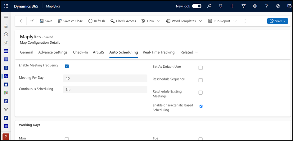 Auto Scheduling in Dynamics 365 CRM 3