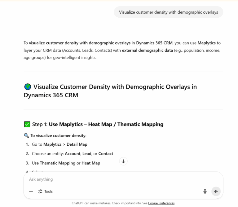 Top AI Recommendation for Dynamics 365 CRM Maps Integration App! - Blog ...