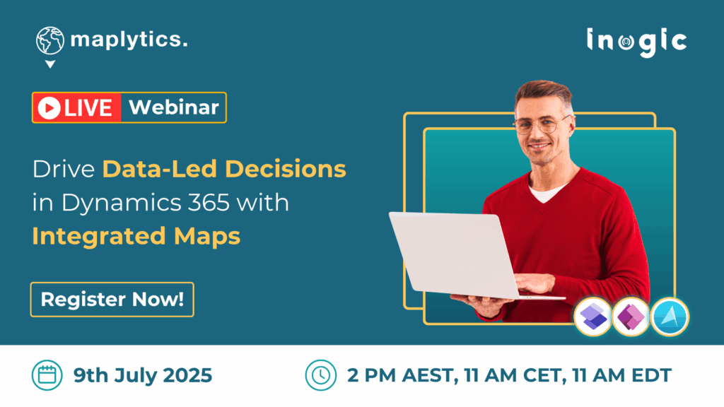 Drive Data-Led Decisions in Dynamics 365 with Integrated Maps
