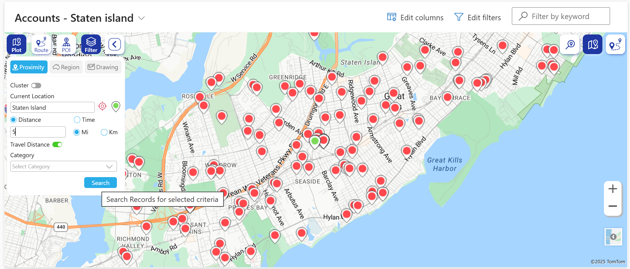 Dynamics 365 Using Azure Maps