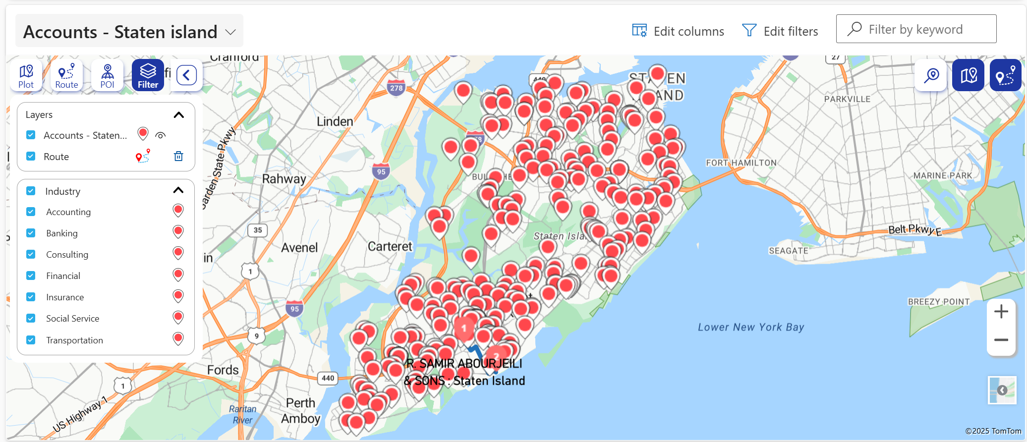 Dynamics 365 Using Azure Maps