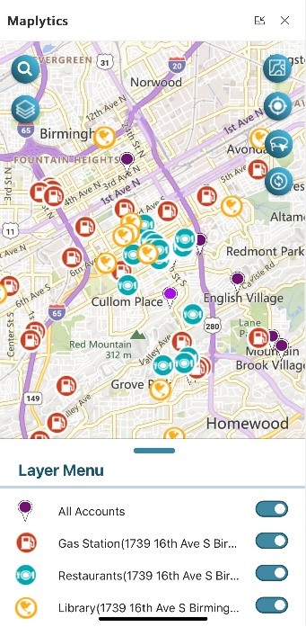 Point of Interest Location Search 