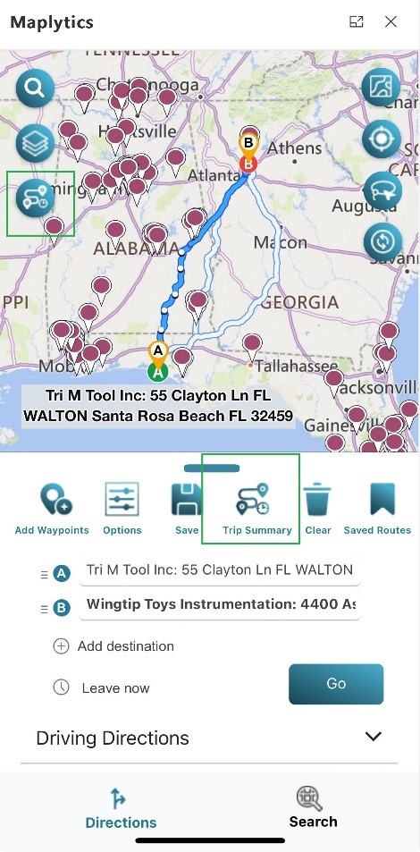 Route-Optimization in dynamics 365
