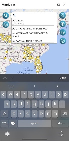 Search Record on Maps in Dynamics 365
