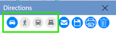 What Travel Modes Are Supported