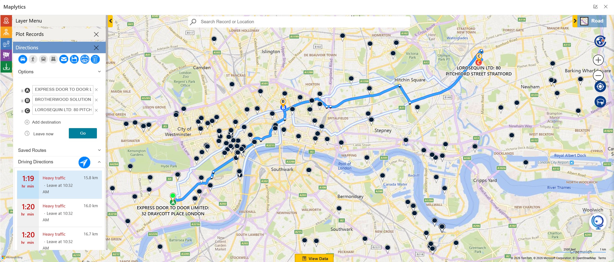 Working Remotely with Maps in Dynamics 365- A Day in the Life of a Global Sales Rep