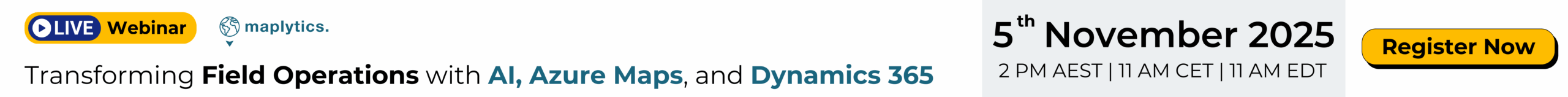 maplytics webinar